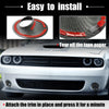Dodge Challenger (2015-2020) Black 2 x Car ABS Front Fog Light Covers Trim