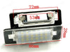 Mercedes Benz W210 W202 LED License Plate Light (1996-2002)