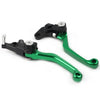 Suzuki DRZ400S / SM / E CNC Green Pivot Clutch Brake Levers (2000-2022)