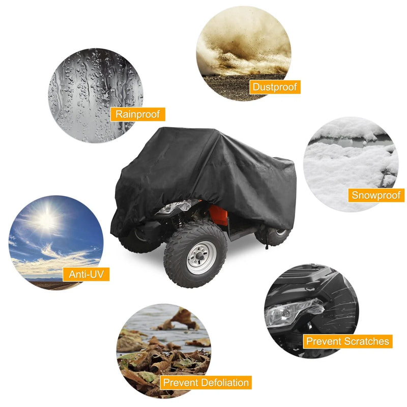 Polaris & Honda Quad 4 Wheelers Waterproof 79" ATV Cover