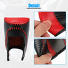 Honda Civic Carbon Fiber Red Leather Gear Shift Knob Cover