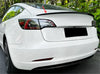 Tesla Model 3 Sedan Glossy Black Rear Trunk Spoiler Wing Lip (2017-2023)