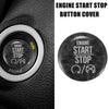 Dodge Charger Challenger Black Engine Start Stop Button Cover (2015-2021)