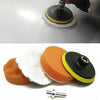 Car Polisher Buffer Pads 4Inch Polishing Sponge Drill Adapter