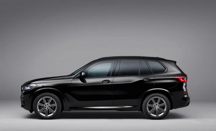 BMW X5 G05 Black Stainless Steel Window Strip Cover Trim (2019-2022)