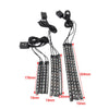 RGB Remote Control LED Floor Atmosphere Light Decorative Foot Lamp