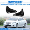 Toyota Corolla Fog Light Cover / 1 Pair / Left Right Front Bumper