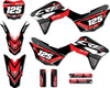 Honda CRF 125F 2019-2025 Full Custom Graphics Collide Style Sticker Kit