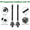 Jeep 10 x Suspension Kit Tie Rod Ends Sway Bar Links (2007-2018)