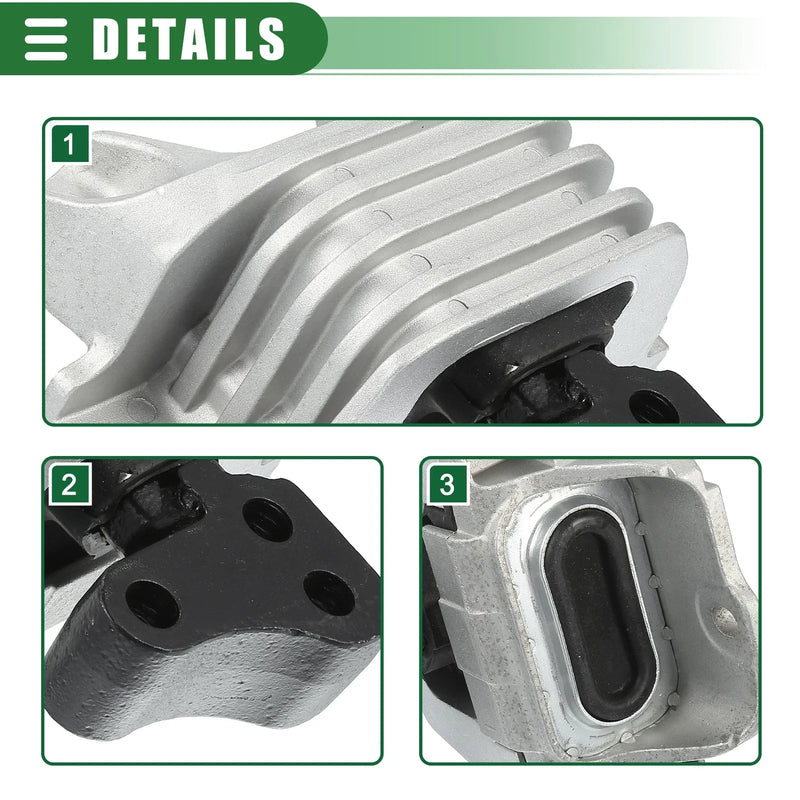 Dodge Avenger / Chrysler 200 2x Engine & Transmission Mounts (2012-2014)