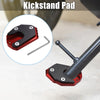 KAWASAKI Z900RS 1 Set Kickstand Pad Replacement Red (2018–2022)