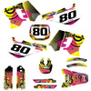 Yamaha YZ 125 YZ 250 (1993-1995) Graphic Decal Set Sticker Kit