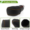 Lexus RX350 2023-2024 Black Brown Faux Leather Car Gear Shift Knob Cover