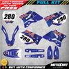 Yamaha YZ 125 Aussie Style Decal Kit (2008-2010)