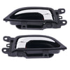 Hyundai Elantra MD Inner Door Handle Set of 2 Chrome (2011-2015)