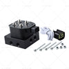 Universal Car Manifold Valve Block 0-200 PSI 1/4" NPT