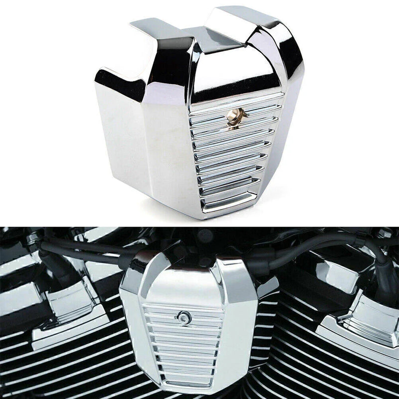 Harley Softail Breakout FXBR Chrome Coil Plug Cover Trim (2018-2019)