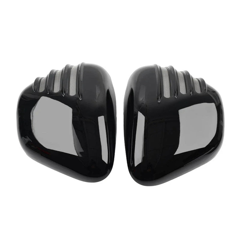 T100 Gloss Black Left Right Battery Side Covers (2017-2023)