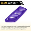 Jeep JL JLU (2018-2024) Purple Front Hood Air Outlet Vent Cover Trim