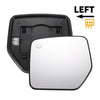 Jeep Compass Patriot Left Side Heated White Mirror Glass (2007-2017)