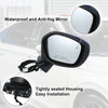 Honda Civic 3 Pin Right Side Door Mirror Assembly Blue (2022-2023)