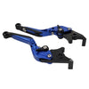 Kawasaki Z900RS ZX6R CNC Blue Extendable Brake Clutch Levers (2018-2022)