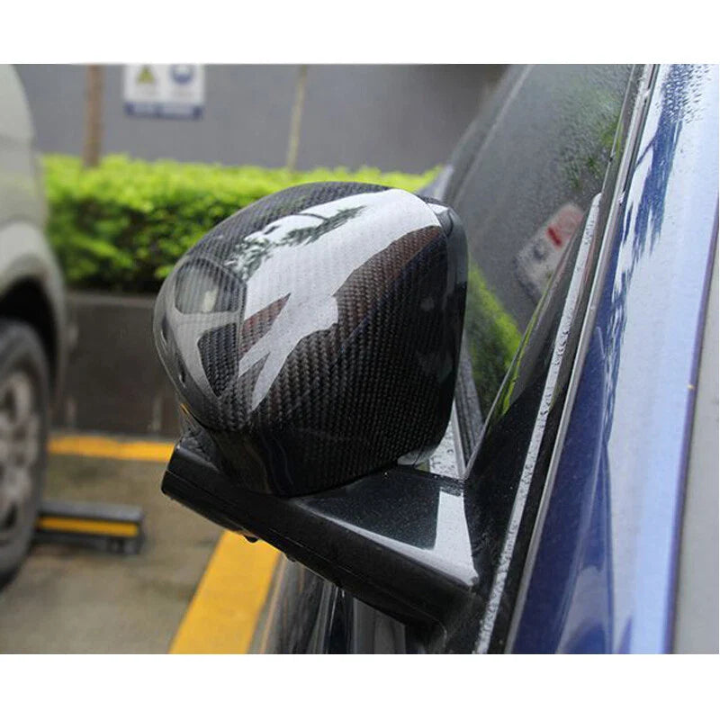 Jaguar XE XF XJ 2015-2019 Replace Carbon Fiber Wing Mirror Cover Shell fit