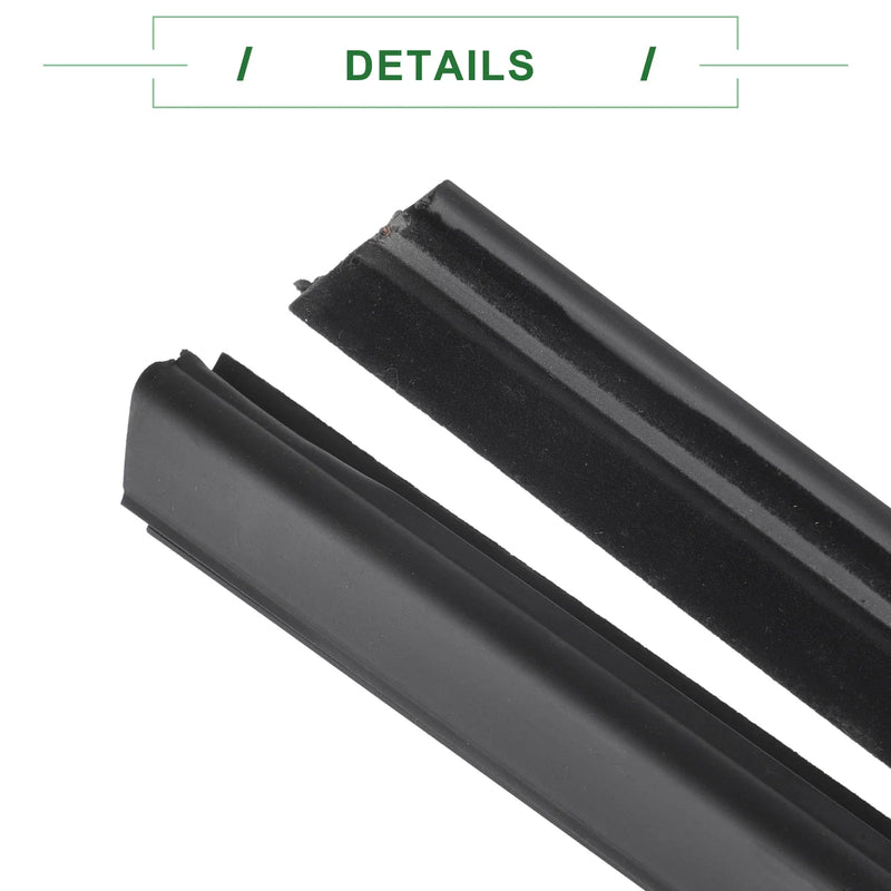 Honda Insight Front Right Weatherstrip Window Seal (2010-2014)