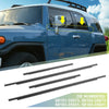 Toyota FJ Cruiser 4pcs Window Weatherstrip Door Seal Belt (2007–2014)