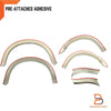 Isuzu D-Max Dmax Ute 3" Grey Slim Fender Flares (2020-2023)