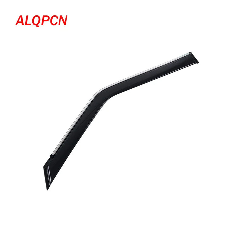 BYD Shark Black Chrome Wind Guards Weather Shield (2024-2026)