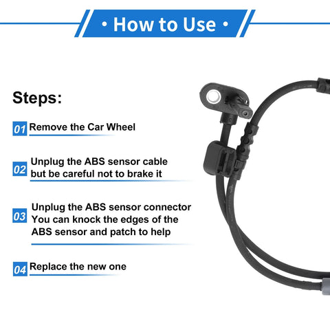 Chevrolet Trax ABS Wheel Speed Sensor (2015 - 2022)