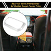 Jeep Wrangler Rear Air Vent Armrest AC Outlet Panel Cover (2018-2023)