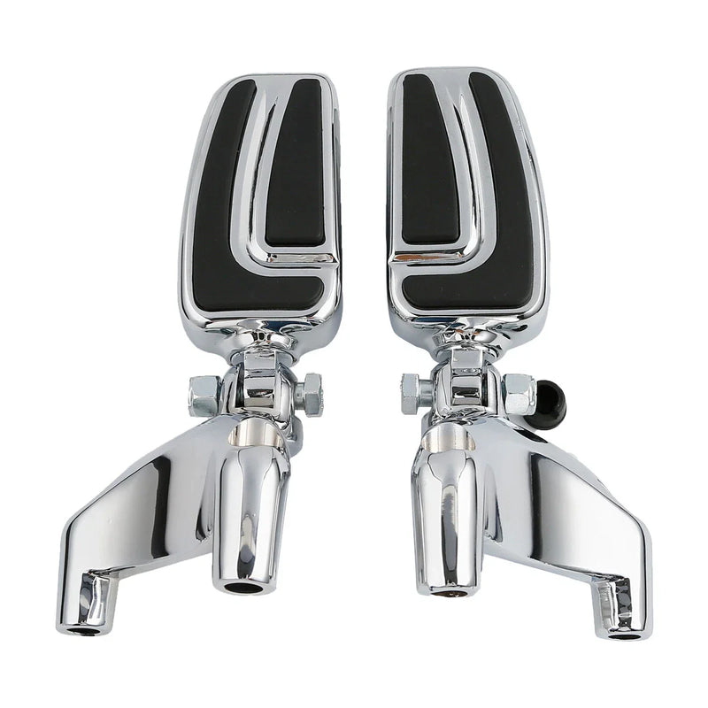 Harley Sportster XL 883 1200 Chrome Rear Passenger Footpeg Pegs (2004-2013)