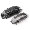 Universal Front & Rear Car Black 4 x 3D Metal Brake Caliper Covers