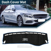 Mercedes Benz GLC Sun Protector Pad Black Blue Dashboard Cover Mat