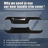 8pcs Exterior Door Handle Bowl Cover Trim Stickers Ford F-150 (2015-2020)