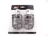 Suzuki RM60 (2002-2006) - Left & Right Pair Silver Foot Pegs Set