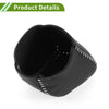 Lexus RX350 (2023-2024) Black Gray Faux Leather Car Gear Shift Knob Cover