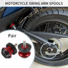 Motorbike 1 Pair Swingarm Spool 8mm CNC Swing Arm Sliders Stand