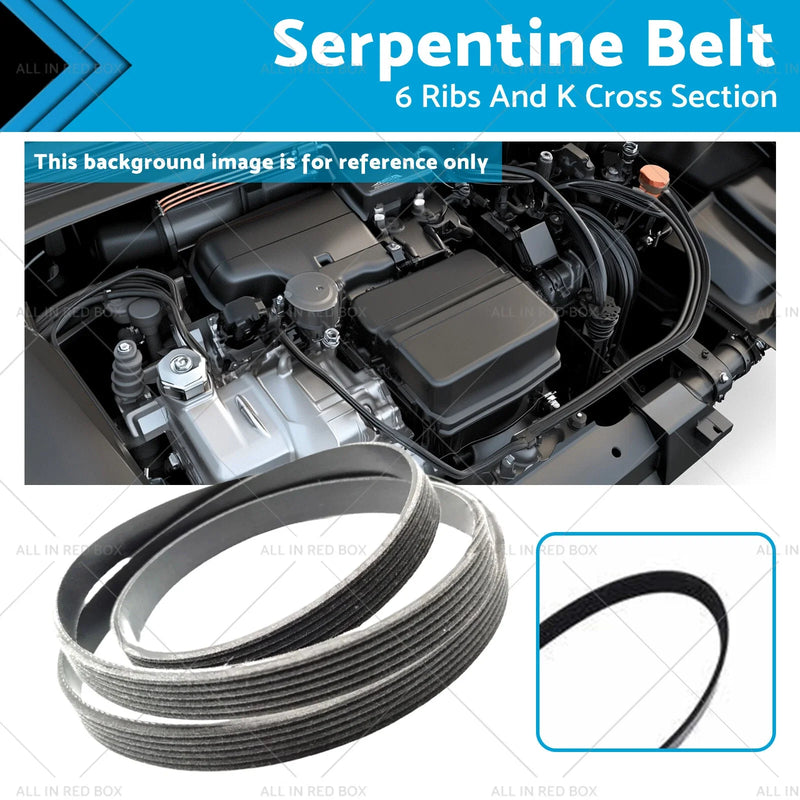 Mercedes-Benz, Ford, Dodge, Chrysler, Honda Serpentine Belt