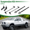 Dodge Dart 6 Pcs Front Suspension Kit Tie Rod Ends Sway Bar Link (2013-2016)