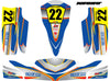 Tony Kart OTK Cadet Rookie APEX STYLE Decals Stickers (2010-2014)