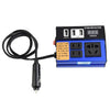 Car Inverter / Power Inverter with LED Display & 3 USB Ports DC12V/24V to AC110V/220V