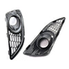 Ford Fiesta Front Bumper Grilles Fog Light Covers (2012-2016)
