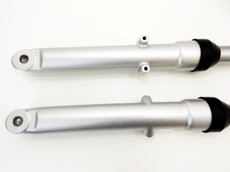 Honda XR80 670mm Silver Front Fork Leg Set