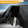 Toyota RAV4 (210D-PU) Black Waterproof All Weather Car Cover