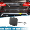 Mercedes-Benz (2006-2011) Black Rear Bumper Tow Hook Cover