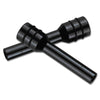 2 x Black Car Interior Door Lock Knob Pull Pins Covers