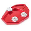 Kawasaki ZX14R ZZR1400 GTR1400 Red Kickstand Extension Pad (2006-2023)